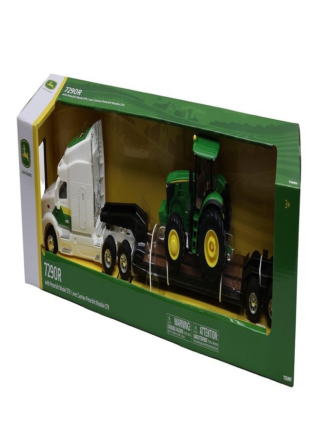 John Deere 1/32 7290R with Peterbilt Model 579 Semi Toy - LP87637 - Image 5